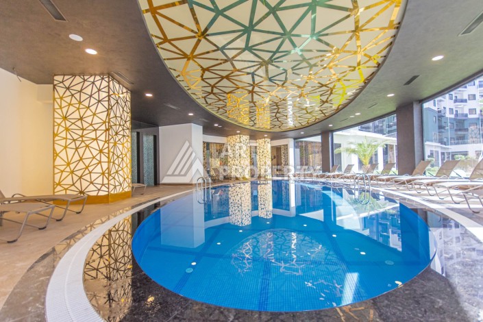 Стильная квартира 2+1 с дизайнерским ремонтом в элитном комплексе района Махмутлар - Ракурс 79