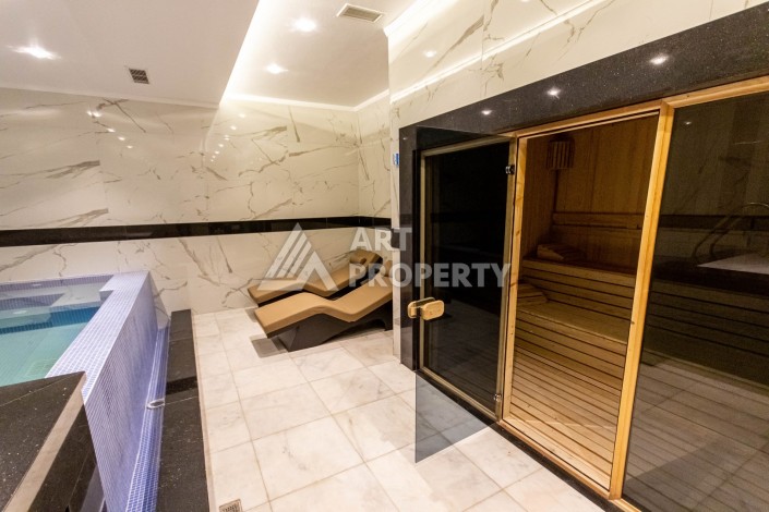 Стильная квартира 2+1 с дизайнерским ремонтом в элитном комплексе района Махмутлар - Ракурс 81