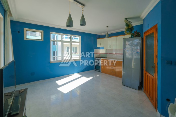 Недорогая квартира с видом на море 2+1 на первой береговой линии в Махмутларе, 90 кв.м. - Ракурс 3