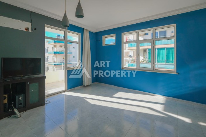 Недорогая квартира с видом на море 2+1 на первой береговой линии в Махмутларе, 90 кв.м. - Ракурс 6