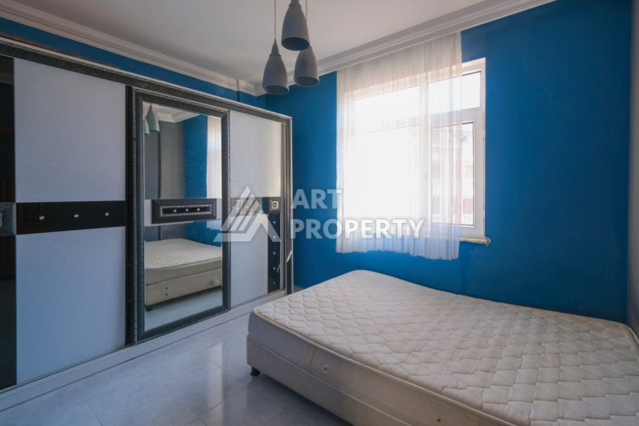 Недорогая квартира с видом на море 2+1 на первой береговой линии в Махмутларе, 90 кв.м. - Ракурс 11