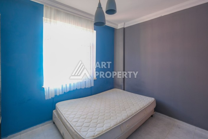 Недорогая квартира с видом на море 2+1 на первой береговой линии в Махмутларе, 90 кв.м. - Ракурс 12