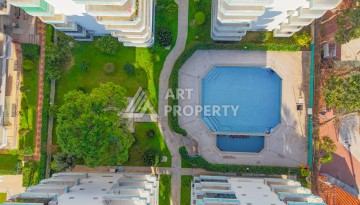 Недорогая квартира с видом на море 2+1 на первой береговой линии в Махмутларе, 90 кв.м. - Ракурс 14