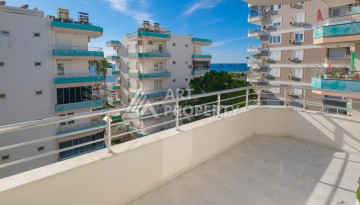 Недорогая квартира с видом на море 2+1 на первой береговой линии в Махмутларе, 90 кв.м. - Ракурс 15