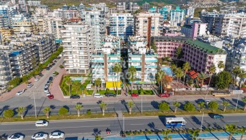 Недорогая квартира с видом на море 2+1 на первой береговой линии в Махмутларе, 90 кв.м. - Ракурс 24