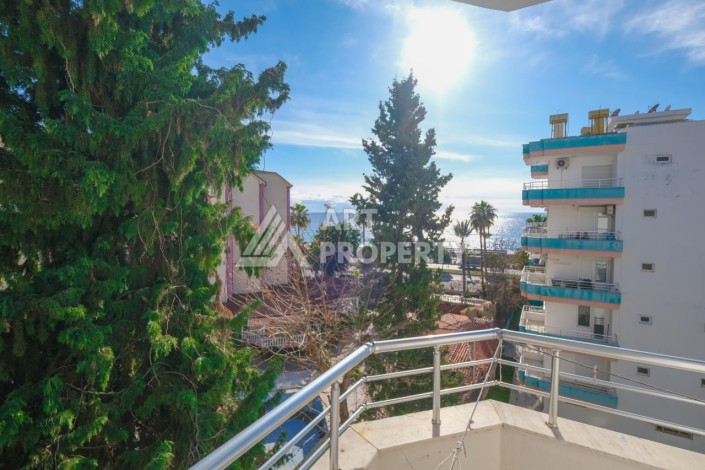 Недорогая квартира с видом на море 2+1 на первой береговой линии в Махмутларе, 90 кв.м. - Ракурс 27