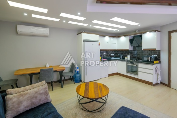 Стильная квартира 2+1 с видом на море в дизайнерском комплексе 2021 года - Ракурс 13