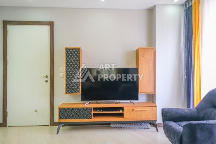 Стильная квартира 2+1 с видом на море в дизайнерском комплексе 2021 года - Ракурс 16