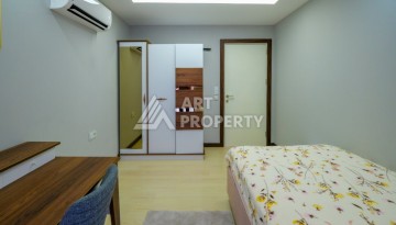 Стильная квартира 2+1 с видом на море в дизайнерском комплексе 2021 года - Ракурс 22