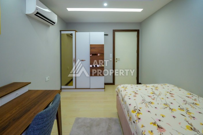 Стильная квартира 2+1 с видом на море в дизайнерском комплексе 2021 года - Ракурс 21