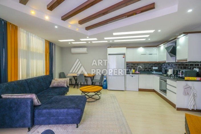 Стильная квартира 2+1 с видом на море в дизайнерском комплексе 2021 года - Ракурс 23