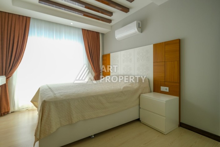 Стильная квартира 2+1 с видом на море в дизайнерском комплексе 2021 года - Ракурс 25