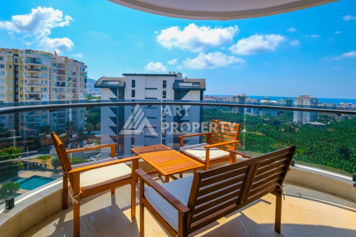 Стильная квартира 2+1 с видом на море в дизайнерском комплексе 2021 года - Ракурс 29
