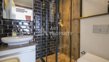 Стильная квартира 2+1 с видом на море в дизайнерском комплексе 2021 года - Ракурс 37