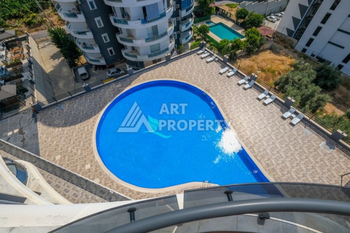 Стильная квартира 2+1 с видом на море в дизайнерском комплексе 2021 года - Ракурс 38