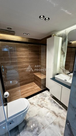 Просторная квартира 2+1 с капитальным ремонтом в центре Аланьи - Ракурс 23