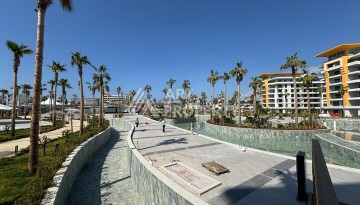 Квартира 1+1 в крупной резиденции с отелем 5 звезд, 85 кв.м. Турклер, Алания - Ракурс 7