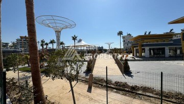 Квартира 1+1 в крупной резиденции с отелем 5 звезд, 85 кв.м. Турклер, Алания - Ракурс 12