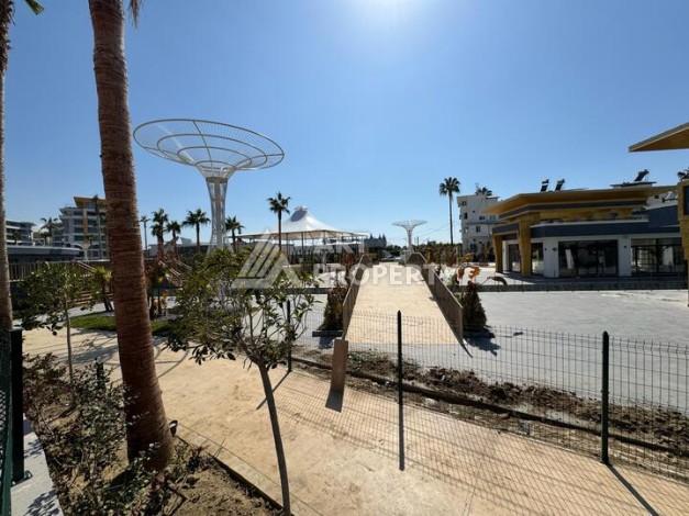 Квартира 1+1 в крупной резиденции с отелем 5 звезд, 85 кв.м. Турклер, Алания - Ракурс 11