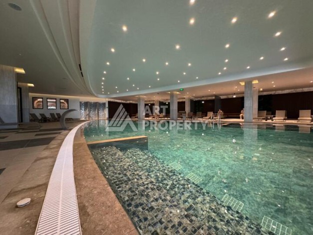 Квартира 1+1 в крупной резиденции с отелем 5 звезд, 85 кв.м. Турклер, Алания - Ракурс 20