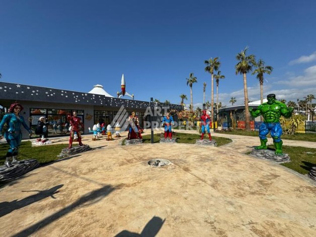 Квартира 1+1 в крупной резиденции с отелем 5 звезд, 85 кв.м. Турклер, Алания - Ракурс 23