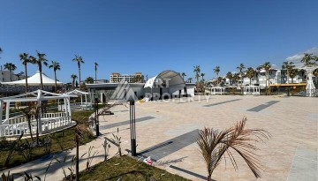 Квартира 1+1 в крупной резиденции с отелем 5 звезд, 85 кв.м. Турклер, Алания - Ракурс 26