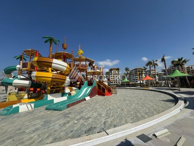 Квартира 1+1 в крупной резиденции с отелем 5 звезд, 85 кв.м. Турклер, Алания - Ракурс 30