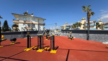 Квартира 1+1 в крупной резиденции с отелем 5 звезд, 85 кв.м. Турклер, Алания - Ракурс 36