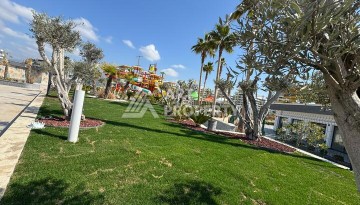 Квартира 1+1 в крупной резиденции с отелем 5 звезд, 85 кв.м. Турклер, Алания - Ракурс 38