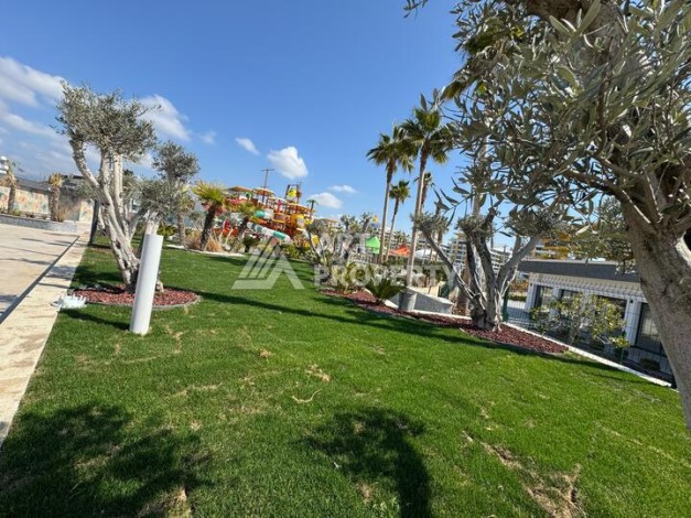 Квартира 1+1 в крупной резиденции с отелем 5 звезд, 85 кв.м. Турклер, Алания - Ракурс 37