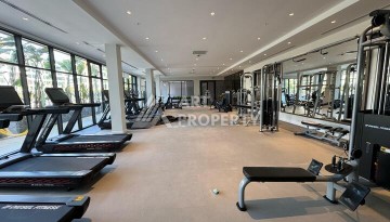 Квартира 1+1 в крупной резиденции с отелем 5 звезд, 85 кв.м. Турклер, Алания - Ракурс 39