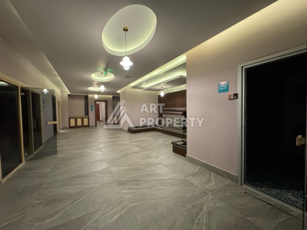 Квартира 1+1 в крупной резиденции с отелем 5 звезд, 85 кв.м. Турклер, Алания - Ракурс 44