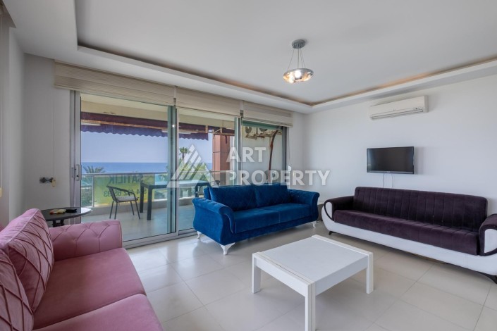 Квартира 1+1 с видом на море, 60 кв.м. Кестель, Алания - Ракурс 2