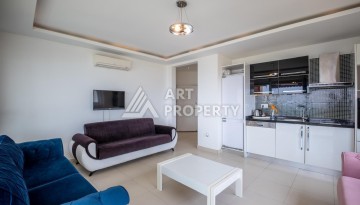 Квартира 1+1 с видом на море, 60 кв.м. Кестель, Алания - Ракурс 4