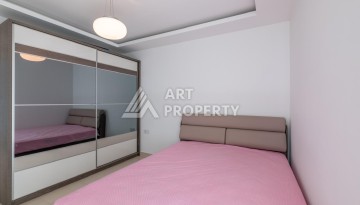 Квартира 1+1 с видом на море, 60 кв.м. Кестель, Алания - Ракурс 8