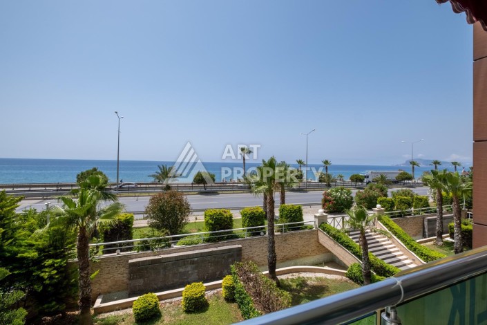 Квартира 1+1 с видом на море, 60 кв.м. Кестель, Алания - Ракурс 10