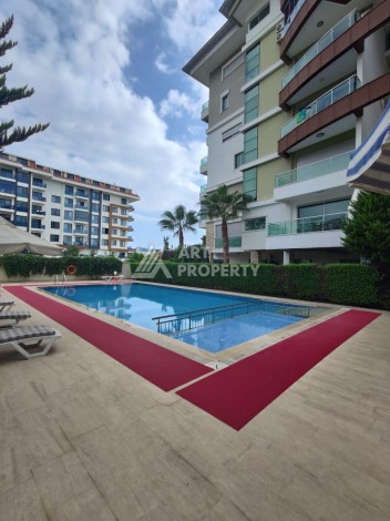 Квартира 1+1 с видом на море, 60 кв.м. Кестель, Алания - Ракурс 13