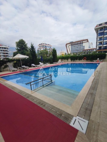 Квартира 1+1 с видом на море, 60 кв.м. Кестель, Алания - Ракурс 20