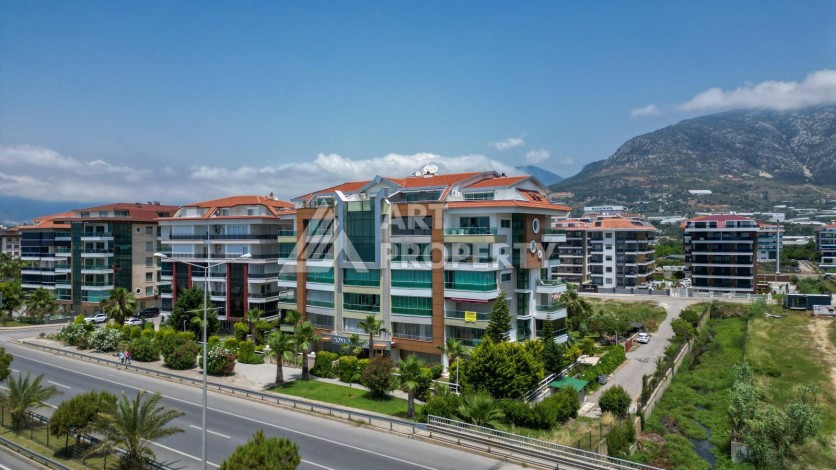 Квартира 1+1 с видом на море, 60 кв.м. Кестель, Алания - Ракурс 22