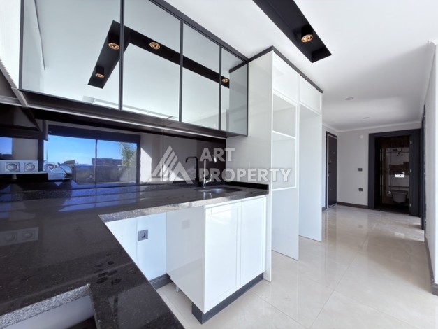 Квартира 2+1 в престижной резиденции, 70 кв.м. Хасбахче, Алания - Ракурс 9