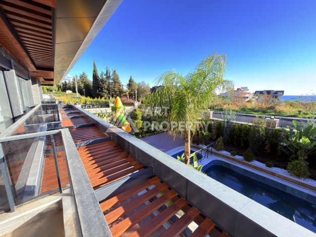 Квартира 2+1 в престижной резиденции, 70 кв.м. Хасбахче, Алания - Ракурс 14