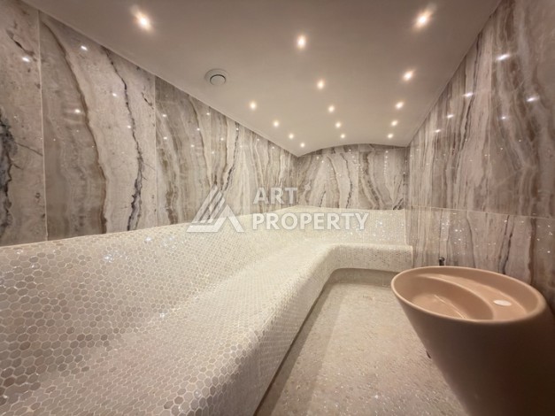 Квартира 2+1 в престижной резиденции, 70 кв.м. Хасбахче, Алания - Ракурс 23