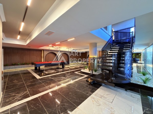 Квартира 2+1 в престижной резиденции, 70 кв.м. Хасбахче, Алания - Ракурс 25