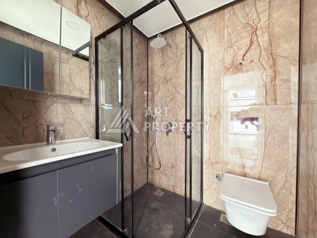 Квартира 2+1 в престижной резиденции, 70 кв.м. Хасбахче, Алания - Ракурс 26