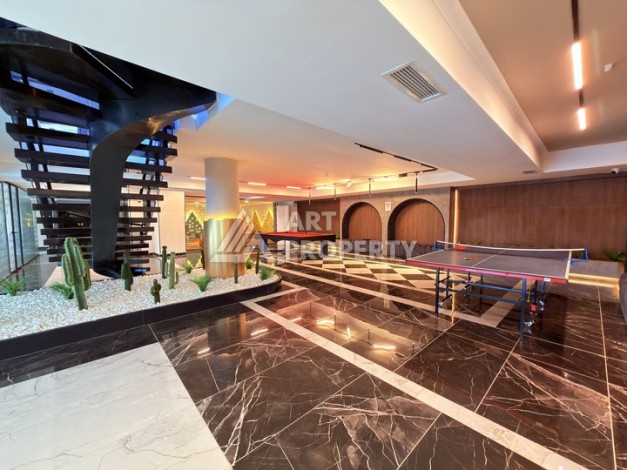 Квартира 2+1 в престижной резиденции, 70 кв.м. Хасбахче, Алания - Ракурс 29