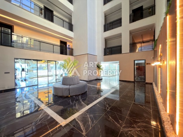 Квартира 2+1 в престижной резиденции, 70 кв.м. Хасбахче, Алания - Ракурс 43