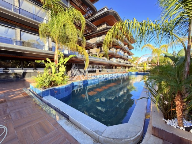 Квартира 2+1 в престижной резиденции, 70 кв.м. Хасбахче, Алания - Ракурс 49