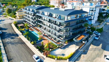 Квартира 2+1 в престижной резиденции, 70 кв.м. Хасбахче, Алания - Ракурс 53