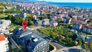 Квартира 2+1 в престижной резиденции, 70 кв.м. Хасбахче, Алания - Ракурс 55