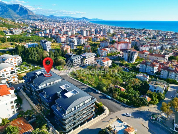 Квартира 2+1 в престижной резиденции, 70 кв.м. Хасбахче, Алания - Ракурс 54